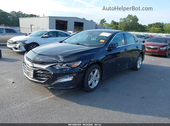 1G1ZD5ST9RF156766 2024 CHEVROLET MALIBU Black წინა მარცხენა ხედი სამი მეოთხედიდან