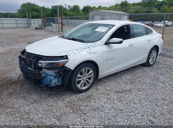 1G1ZD5STXJF158465 2018 CHEVROLET MALIBU White Vista tres cuartos delantera izquierda