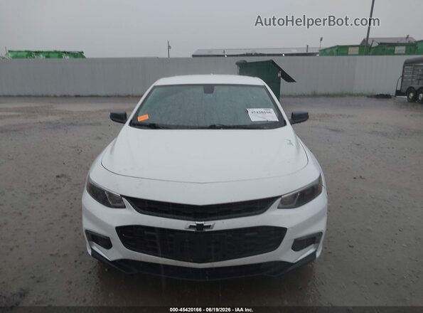1G1ZD5STXJF186878 2018 CHEVROLET MALIBU White ხელსაწყოთა პანელის ხედი