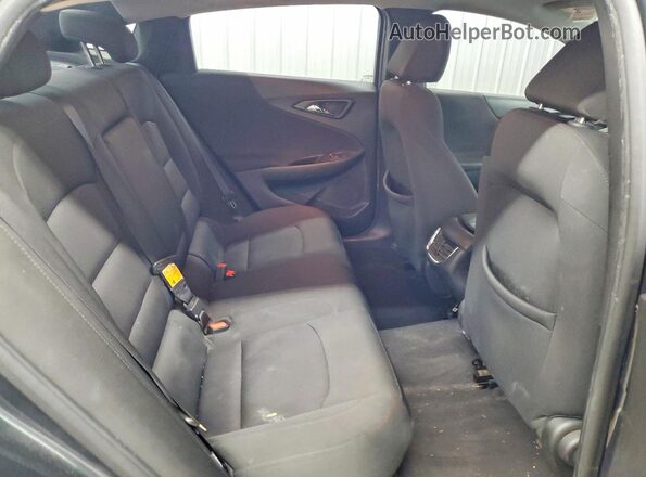 1G1ZD5STXJF246609 2018 CHEVROLET MALIBU Gray Rear seats view