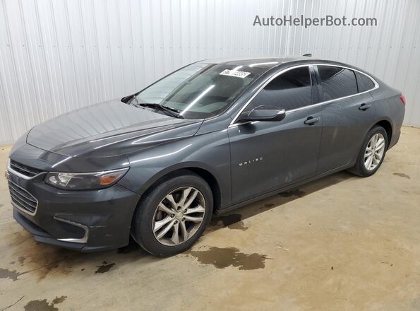 1G1ZD5STXJF246609 2018 CHEVROLET MALIBU Gray 