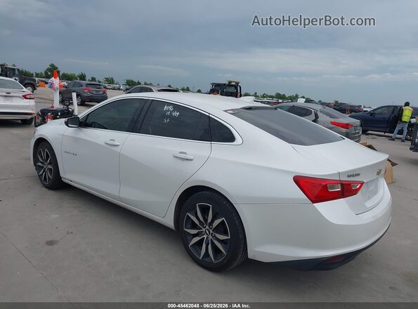1G1ZD5STXJF274085 2018 CHEVROLET MALIBU White Rear left