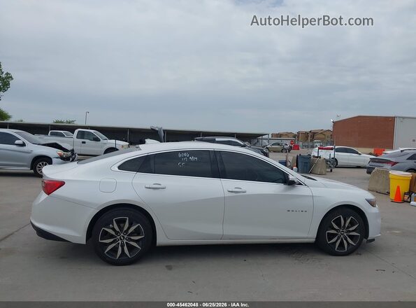 1G1ZD5STXJF274085 2018 CHEVROLET MALIBU White Rear interior view