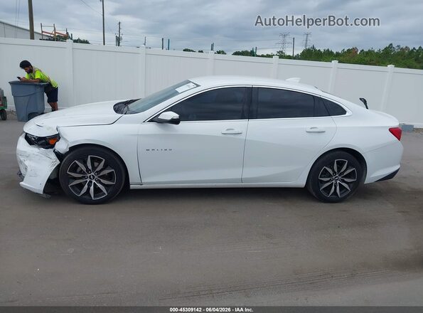 1G1ZD5STXJF288259 2018 CHEVROLET MALIBU White Widok wnętrza 360 stopni