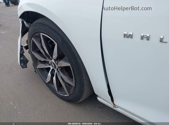 1G1ZD5STXJF288259 2018 CHEVROLET MALIBU White 