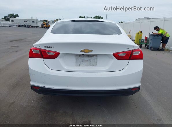 1G1ZD5STXJF288259 2018 CHEVROLET MALIBU White 