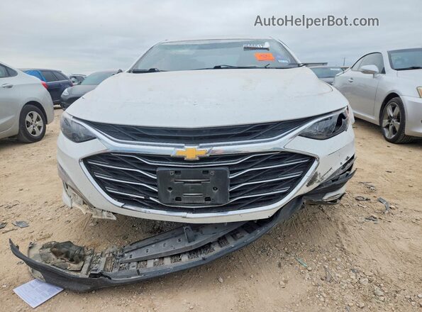 1G1ZD5STXKF137987 2019 CHEVROLET MALIBU White წინა ხედი