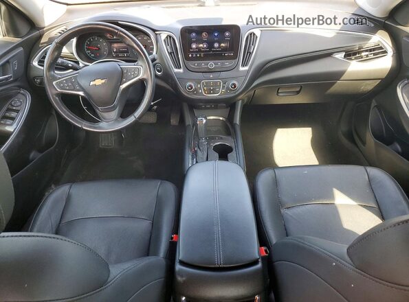 1G1ZD5STXKF158743 2019 CHEVROLET MALIBU Синий Вид панели приборов