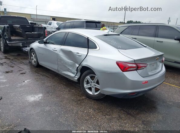 1G1ZD5STXKF168138 2019 CHEVROLET MALIBU Серебряный Задняя левая четверть