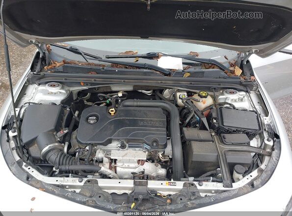 1G1ZD5STXKF168138 2019 CHEVROLET MALIBU Серебряный Вид сзади