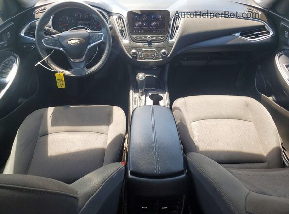 1G1ZD5STXLF026874 2020 CHEVROLET MALIBU Black Առջևի վահանակի տեսք
