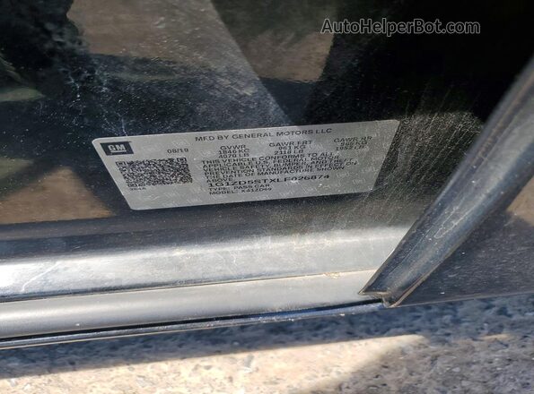 1G1ZD5STXLF026874 2020 CHEVROLET MALIBU Black Շարժիչի բաժամունքի տեսք