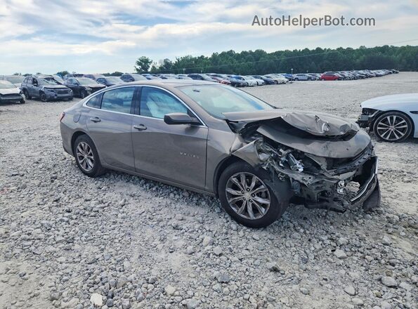 1G1ZD5STXLF078196 2020 CHEVROLET MALIBU Gray Front right