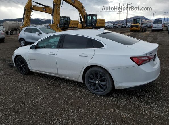 1G1ZD5STXLF094303 2020 CHEVROLET MALIBU White Trasero izquierdo