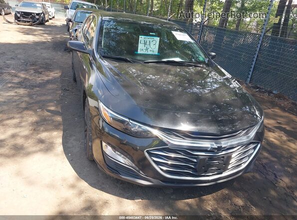 1G1ZD5STXLF140244 2020 CHEVROLET MALIBU Black Вид щитка приладів