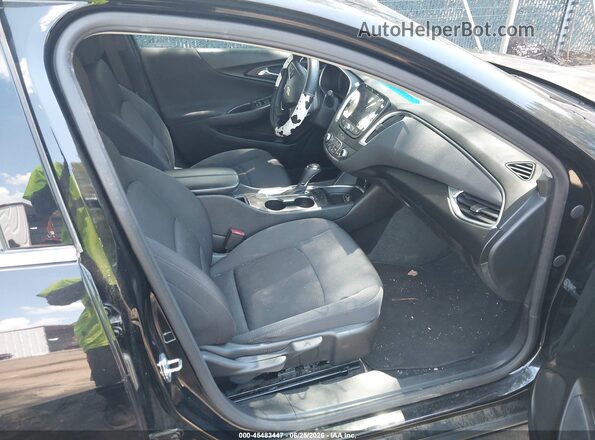 1G1ZD5STXLF140244 2020 CHEVROLET MALIBU Black Вид салону спереду