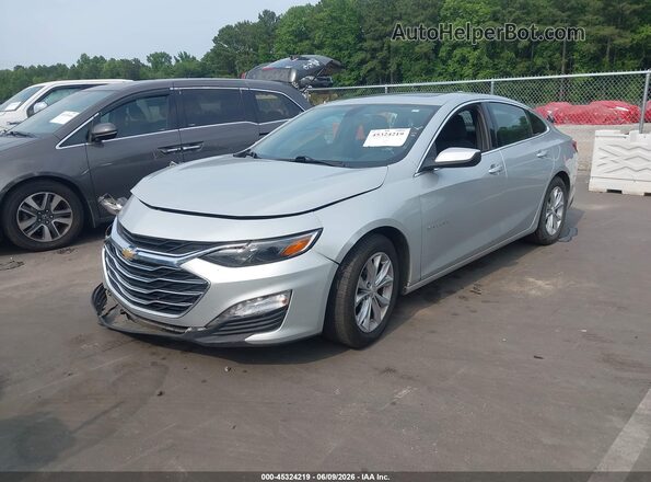 1G1ZD5STXMF045037 2021 CHEVROLET MALIBU Silver Przód lewy