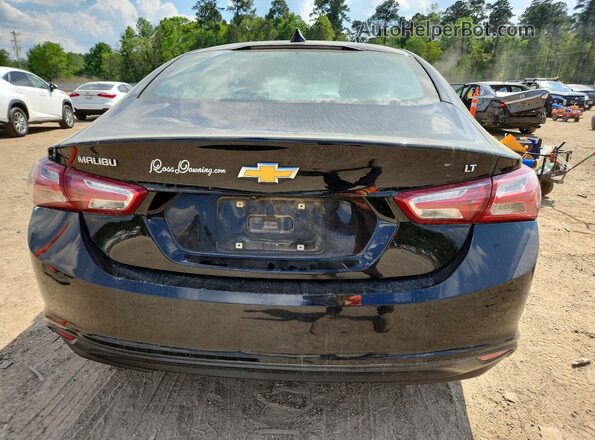 1G1ZD5STXMF067345 2021 CHEVROLET MALIBU Black Rear view