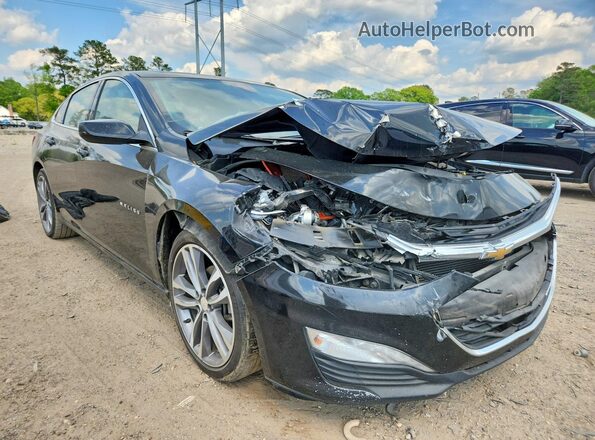 1G1ZD5STXMF067345 2021 CHEVROLET MALIBU Black Front right