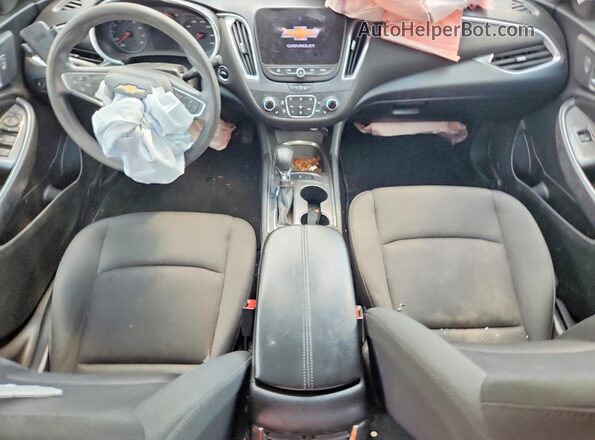 1G1ZD5STXMF067345 2021 CHEVROLET MALIBU Black Dashboard view