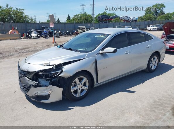 1G1ZD5STXNF132115 2022 CHEVROLET MALIBU Silver Front left