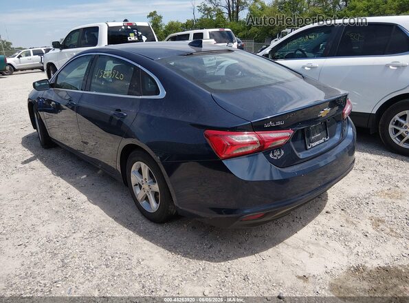 1G1ZD5STXNF157970 2022 CHEVROLET MALIBU Blue უკანა მარცხენა