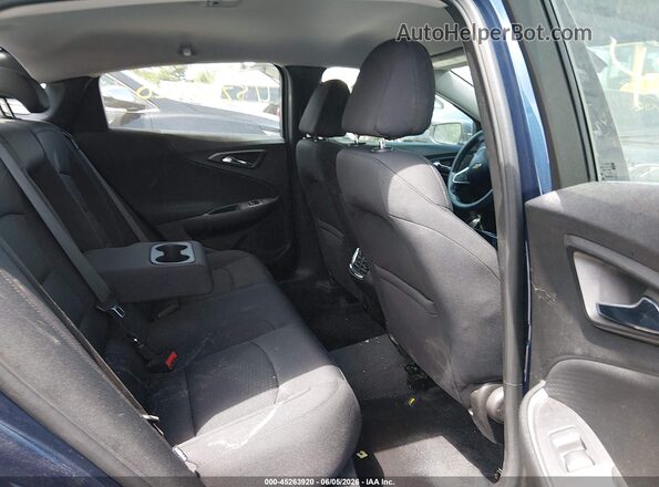 1G1ZD5STXNF157970 2022 CHEVROLET MALIBU Blue VIN კოდის სტიკერის ხედი