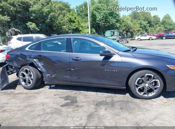 1G1ZD5STXNF166426 2022 CHEVROLET MALIBU Gray Vista interior trasera