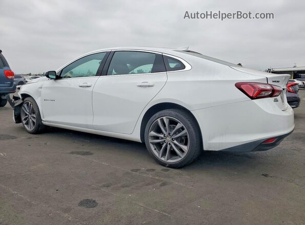 1G1ZD5STXNF171030 2022 CHEVROLET MALIBU White Հետևի ձախ