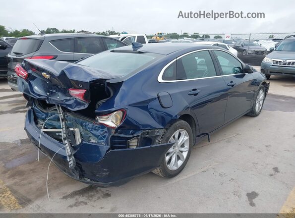 1G1ZD5STXNF174753 2022 CHEVROLET MALIBU Blue Trasero derecho