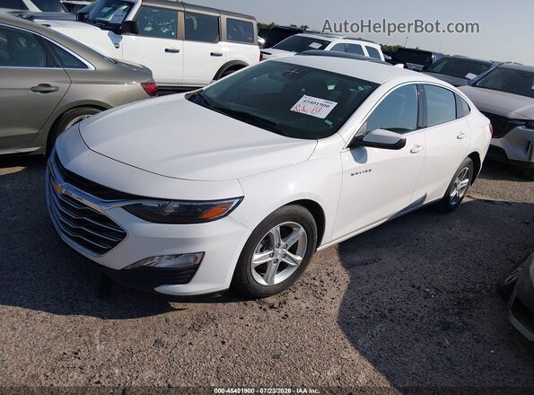 1G1ZD5STXRF143816 2024 CHEVROLET MALIBU White წინა მარცხენა ხედი სამი მეოთხედიდან