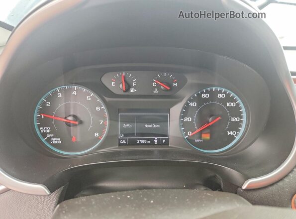 1G1ZD5STXSF105086 2025 CHEVROLET MALIBU Blue Սարքավորումների վահանակի տեսք