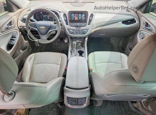 1G1ZE5ST0GF184319 2016 CHEVROLET MALIBU Maroon Dashboard view