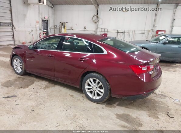 1G1ZE5ST0GF316463 2016 CHEVROLET MALIBU Burgundy Rear left