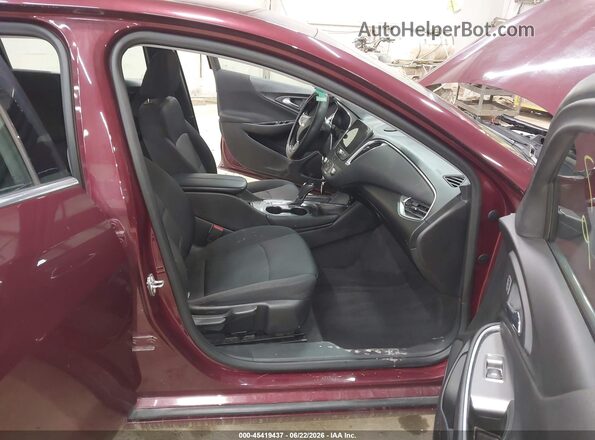 1G1ZE5ST0GF316463 2016 CHEVROLET MALIBU Burgundy Front interior view