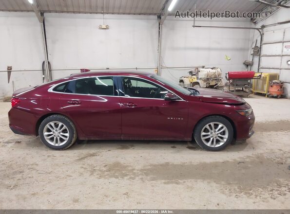 1G1ZE5ST0GF316463 2016 CHEVROLET MALIBU Burgundy Rear interior view