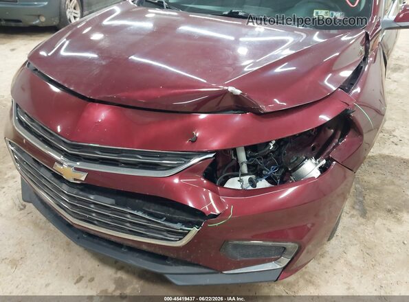 1G1ZE5ST0GF316463 2016 CHEVROLET MALIBU Burgundy 