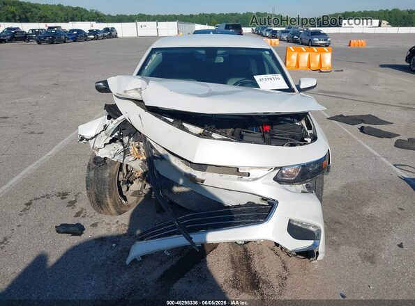 1G1ZE5ST0HF199534 2017 CHEVROLET MALIBU Белый Вид щитка приборов