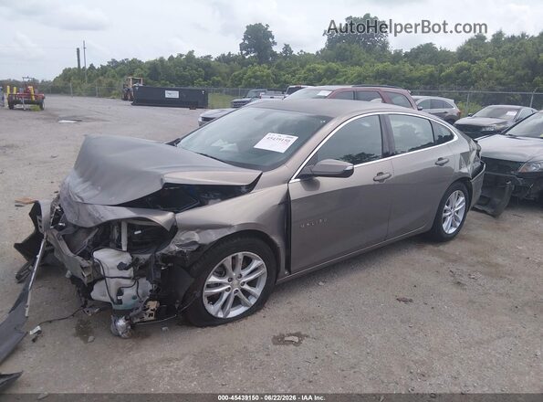 1G1ZE5ST0HF237764 2017 CHEVROLET MALIBU Gray Vista tres cuartos delantera izquierda