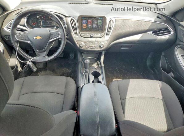 1G1ZE5ST0HF284826 2017 CHEVROLET MALIBU Серебряный Вид панели приборов