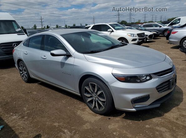 1G1ZE5ST0HF284826 2017 CHEVROLET MALIBU Серебряный Передняя правая четверть