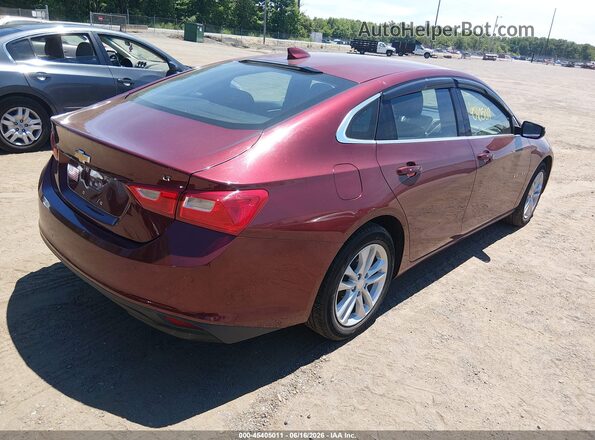 1G1ZE5ST1GF172809 2016 CHEVROLET MALIBU Red 