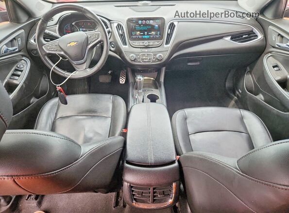 1G1ZE5ST1GF198715 2016 CHEVROLET MALIBU Burgundy Առջևի վահանակի տեսք