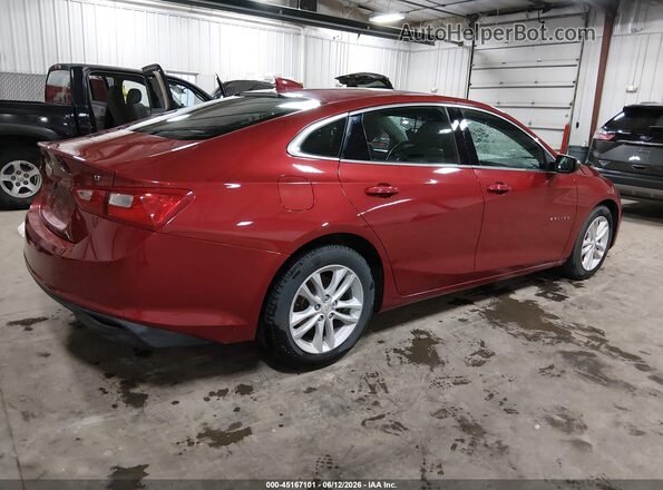 1G1ZE5ST1GF203945 2016 CHEVROLET MALIBU Red 