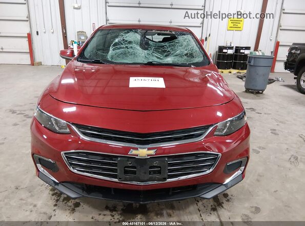 1G1ZE5ST1GF203945 2016 CHEVROLET MALIBU Red 