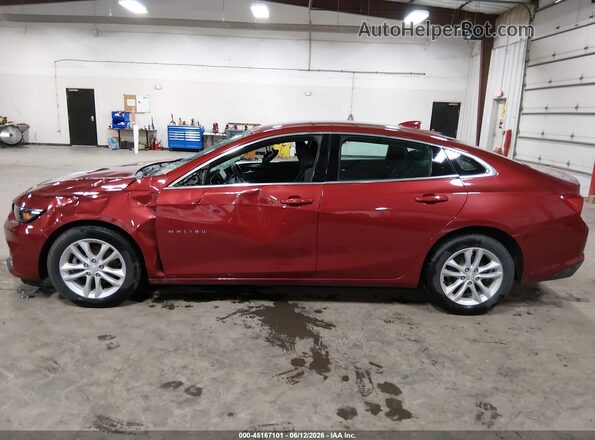 1G1ZE5ST1GF203945 2016 CHEVROLET MALIBU Red 