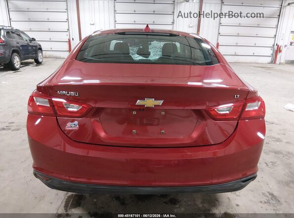 1G1ZE5ST1GF203945 2016 CHEVROLET MALIBU Red 