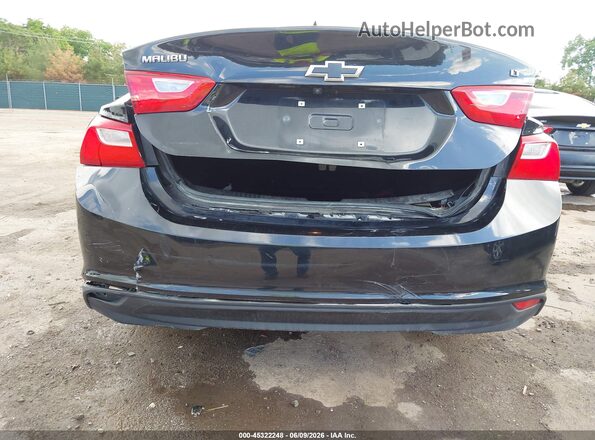 1G1ZE5ST1GF320862 2016 CHEVROLET MALIBU Черный Вид спереди