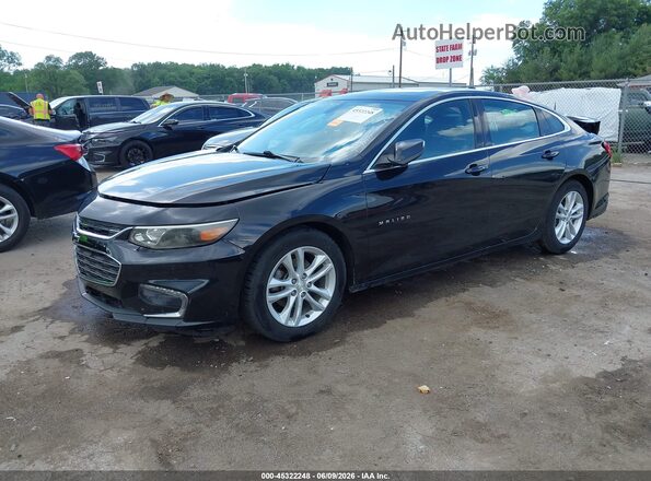 1G1ZE5ST1GF320862 2016 CHEVROLET MALIBU Черный Передняя левая четверть