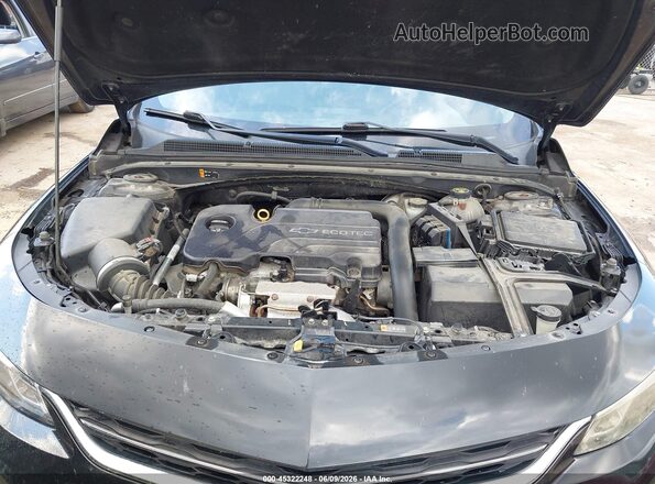 1G1ZE5ST1GF320862 2016 CHEVROLET MALIBU Черный Вид сзади